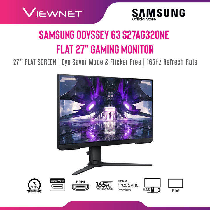 samsung odyssey g3 32 inch 165hz fhd gaming monitor