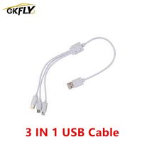 GKFLY 3 IN 1 USB Cable for Car Jump Starter High Quality Charging Cable for Car Starting Device Portable Charger Cable