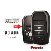 ▼ jinyuqin Upgrade Remote 2/3/4B Car Smart Key Shell For Toyota Camry Crown Avalon 4Runner Land Cruiser Prius RAV4 Venza FOB Case