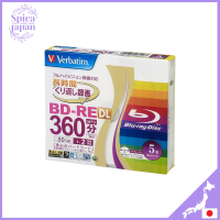 รีวิว Barbatam Japan (Verbatim Japan) ดิสก์ Blu-ray BD-RE DL 50GB 5ชิ้นเครื่องพิมพ์สีขาวด้านเดียว2ชั้น1-2เท่า VBE260NP5V1 (ตรงจากญี่ปุ่น)