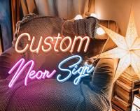 Neon Light Sign Custom Neon Logo Decoration Led Letters Light Neon Custom Sign For Wedding Party Birthday Shop Store Name Design