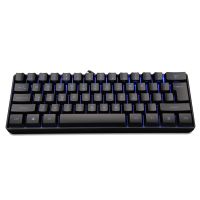 Portable Wired Game Keypad 61 Key RGB Backlit Mechanical Feel Laptop Keyboard for Business Office