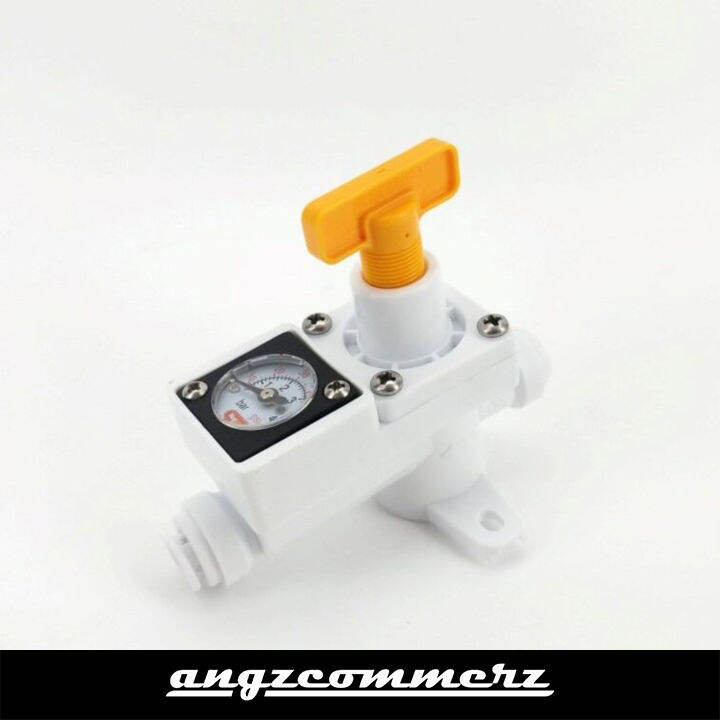 KEGLAND Duotight Inline In Line Regulator With integrated gauge for