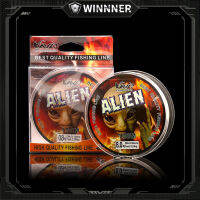 Alien 100m Fly Fishing Line 0.6 #-8.0 # ญี่ปุ่น Super Strong เส้นใยไนลอนผู้นำทะเลน้ำจืดน้ำเค็มปลาคาร์พ Fly สายตกปลา