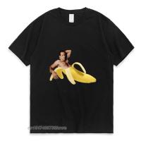 Mlg T Shirt Men Women Nicolas Cage In A Banana Original Yellow T-Shirt Cotton Fun Graphic Print Tees Man