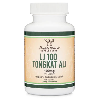 Double wood LJ100 Tongkat Ali Extract Double Pack 100 mg 120 Capsules