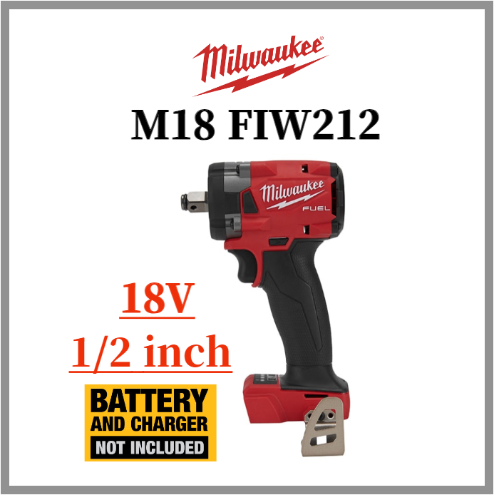 Milwaukee FUEL Impact Wrench M18FIW212 Brushless 1/2 inch (Tool Only