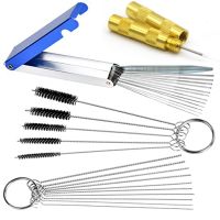 【CC】 Carburetor Carbon Dirt Jet Remove Cleaning Needles Brushes Cleaner Tools for Automobile Motorcycle Welder Carb