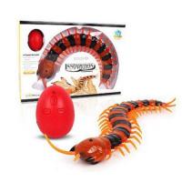 NEW Funny Electronic pet Remote Control simulation Giant IR RC Scolopendra centipede Tricky Prank Scary robotic insect Toy gift