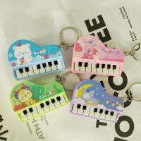 Piano Keys Ring Playable Mini Piano Keyring with Sound Creative Bag Pendants Portable Piano Toys for Men Women Children Boys Girls friendly