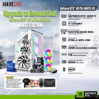 iHAVECPU RTX40WH-83 INTEL I7-13700KF 3.4GHz 16C/24T / Z790 / RTX 4070 TI 12GB / 32GB DDR5 5200MHz / M.2 1TB / 850W (80+GOLD) / CS360