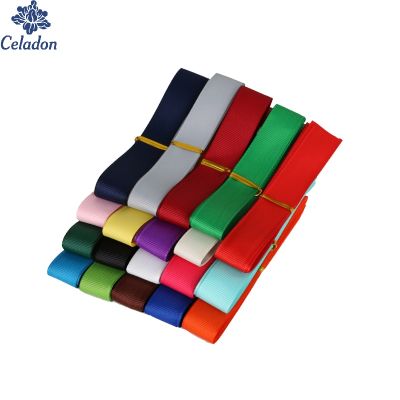 【CC】 7-38MM Mixed 15Colors (each 1yard) RibBON Set Decoration SATIN RIBBON 15Yards Wholesale