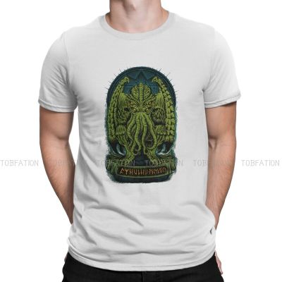 The Sleeper Of Rlyeh Newest Tshirts The Call Of Cthulhu Film Male Harajuku Pure Cotton Tops T Shirt O Neck Oversized
