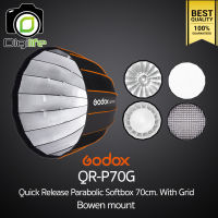 Godox Softbox QR-P70G Quick Release Parabolic Softbox 70cm. - Bowen Mount ( QR-P70 )