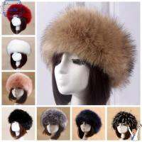 SADIE Outdoor Earwarmer Winter Thick Fluffy Women Russian Cap Headband Hat Faux Fur