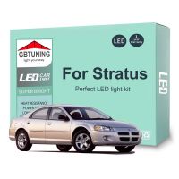 ชุดหลอดไฟ LED สำหรับภายในรถยนต์สำหรับรถ Dodge Stratus 1995-2001 2002 2003 2004 2005 2006รถยนต์ทรังก์สำหรับอ่าน Canbus โคมไฟในบ้าน