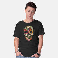 Floral Skull Vintage