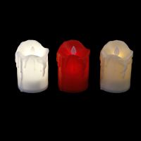 【CW】 1Pcs Flickering Led Tea Light Battery Candles Flameless Xmas Wedding Party