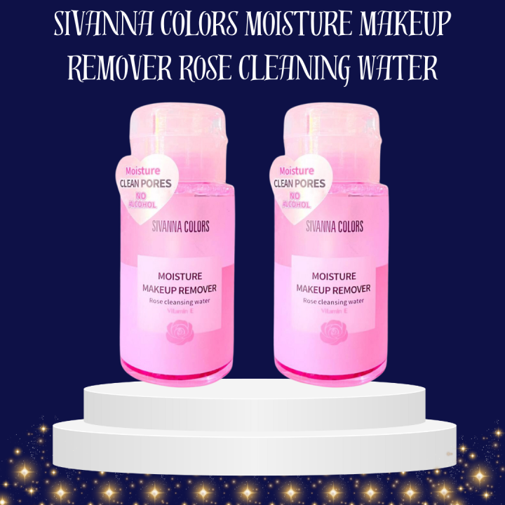 Sivanna Colors Moisture Makeup Remover Rose Cleaning Water Lazada PH