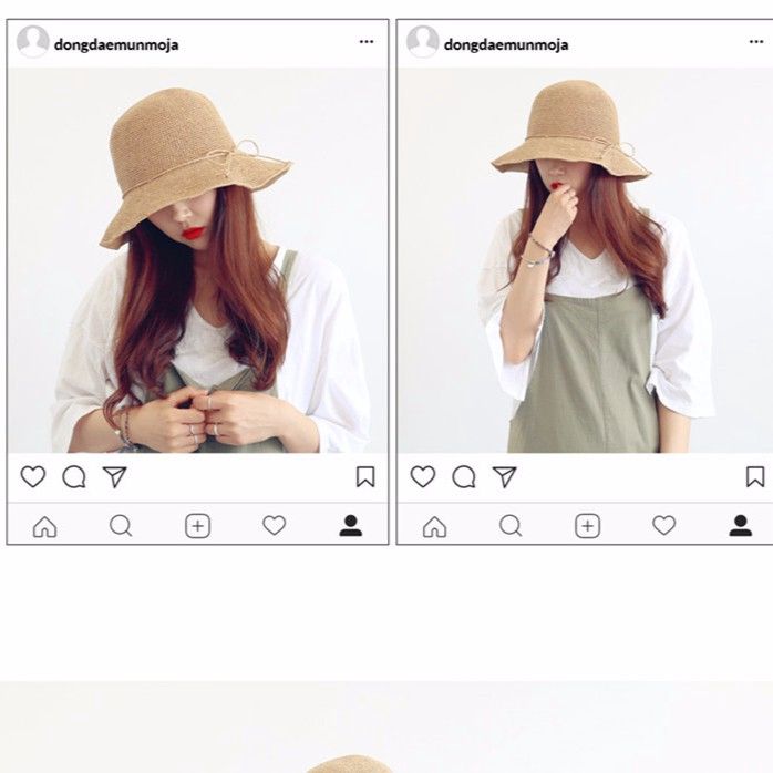 สาวเกาหลีระดับ-high-end-สุทธิสีแดงต้องมีพับวันหยุดริมทะเลหมวกดวงอาทิตย์หญิงทำมือหมวกดวงอาทิตย์ชาวประมงหมวกหมวกฤดูร้อน