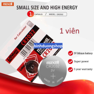 Pin máy đo đường huyết Maxell CR2032 (1 viên) thumbnail