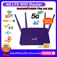 4G/5G router WiFi เราเตอร์ใส่ซิม เราเตอร์ใส่ซิมปล่อย ราวเตอร์ใส่ซิม ตัวปล่อยสัญญาwifi กล่องไวไฟซิม ราวเตอร์wifi เล้าเตอร เราเตอร์wifi ใส่ซิม ทุกเครือข่าย รองรับการใช้งาน Wifi ได้พร้อมก 32 usersเราเตอร์