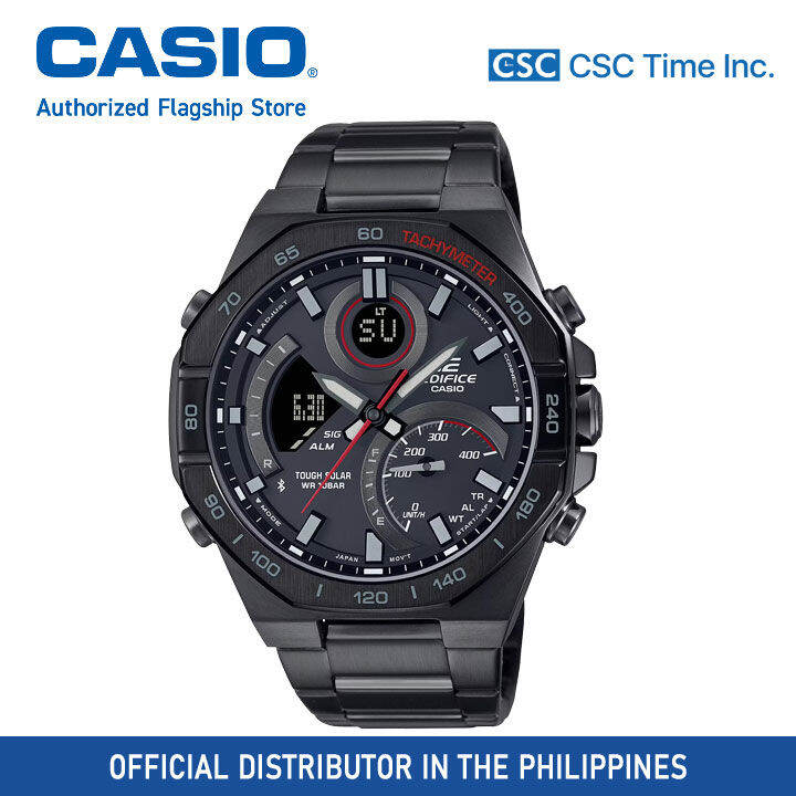 Watch Casio Edifice (ECB950DC1ADF) Black Stainless Steel Strap 100