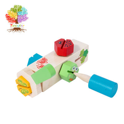 Treeyear Screw Block-เกมจับคู่หลายสีสำหรับเด็ก,ของเล่นพัฒนาทักษะเด็กวัยหัดเดินคลาสสิกและประสาทสัมผัส