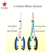 Multi-purpose Fishing Pliers With Lanyard Sheath Lure Pliers Hook Removers Fishing Gear Accessories