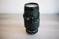 ขายเลนส์มือหมุน Sigma 70-300mm f4-5.6 macro สำหรับใส่กล้อง Nikon 1 Mirrorless ได้ทุกรุ่น Serial 1119002