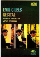 Gilles Solo Music (Beethoven Mozart Schumann Piano Works) D9