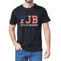 Uni 100 Cotton DF1016 Let’s Go ndon Conservative US Flag Mens Novelty Oversized T-Shirt Women Casual Streetwear Tee