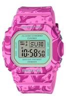 Casio Baby-G นาฬิกาข้อมือผู้หญิง สายเรซิ่น รุ่น BGD-560SLG,BGD-560SLG-4 - BENZAITEN SHICHI FUKU JIN LIMITED EDITION - ชมพู