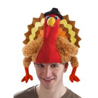 Funny Carnival Chicken Leg Hat Christmas Thanksgiving Decoration Turkey Hat Adult Carnival Hat Party Festive Cap Party Hat