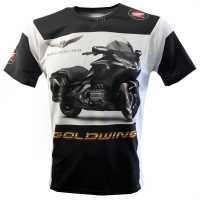 Quality] Fashion honda Goldwing [high New Gl1800-top Gift-mans T-shirt 3d-size s to 5xl Fashion Versatile