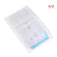 |Zhi| 12pcs dental surgical Needle ผ้าไหมแพทย์ด้ายเย็บชุดฝึกผ่าตัด