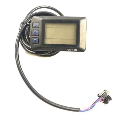 2X Electric Bicycle Accessories OMT-M3 36V48V LCD Display with Accessories for E-Bike LCD Control Panel Accessories