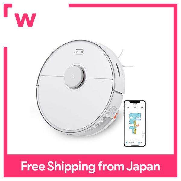 Roborock S5 Max White Robot Vacuum Cleaner Water Wiping Compatible High
