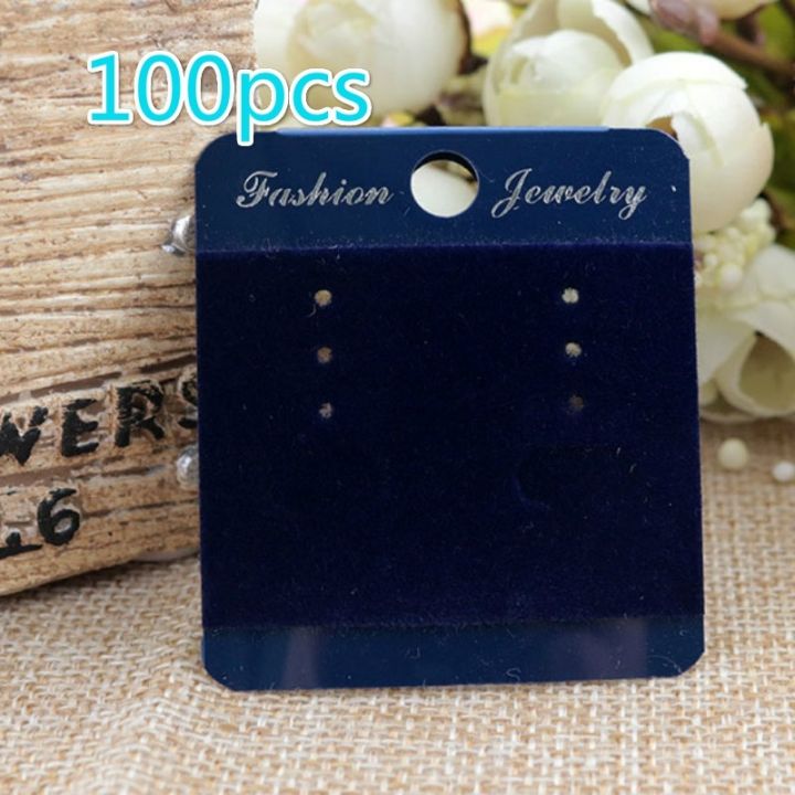 a-shack-100pcs-lot-stud-earring-velvet-fabric-jewelry-display-card-packaging-tags-handmade-diy-accessories