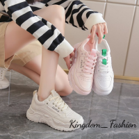 Kingdom_Fashion ยอดนิยม รองเท้าผู้หญิง รองเท้าผ้าใบ รองเท้าสุขภาพ รองเท้าแฟชั่น อ่อน การตัดเย็บที่ดี สง่า กันฝุ่น B96F005 42Z231020