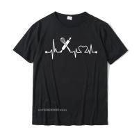 Rolling Pin Heartbeat Tshirt Funny For Baking Gift Mens Design T Shirt Cotton T Shirts Street