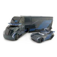 HOT!!!⊕ pdh711 Racing Cars 3 Black Storm Jackson Container Truck Alloy Uncle Mai Toy