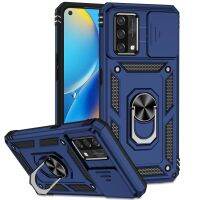 {MOUDU} 2022ใหม่ Push เคสโทรศัพท์สำหรับ Oppo A16 A16S A54S A54 A55 A94 F19Reno5 F LITE PRO เกราะแหวนแม่เหล็กป้องกัน Cover