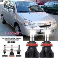 หลอดไฟหน้ารถยนต์ LED LAI 40w 6000k สีขาว สําหรับ SUZUKI LIANA (ER RH ) 2002-2023 รับประกัน 10 เดือน