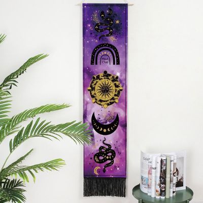 【CW】❒﹍✱  Psychedelic Phase Snake Wall Hanging Boho Hippie Chakra Tapestry Room Bedroom