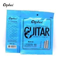 Electric Guitar Strings Nickel Wound 6 Strings Guitar Metal Guitar Strings Set RX Series For Electric Guitar Accessories