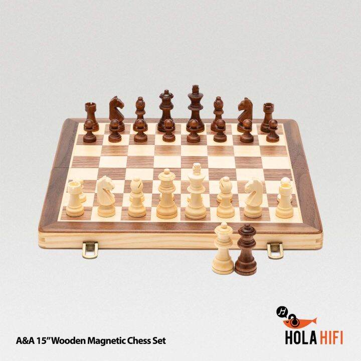 a-amp-a-15-wooden-magnetic-chess-set-ชุดกระดานหมากรุก-พับเก็บได้-ระบบแม่เหล็ก