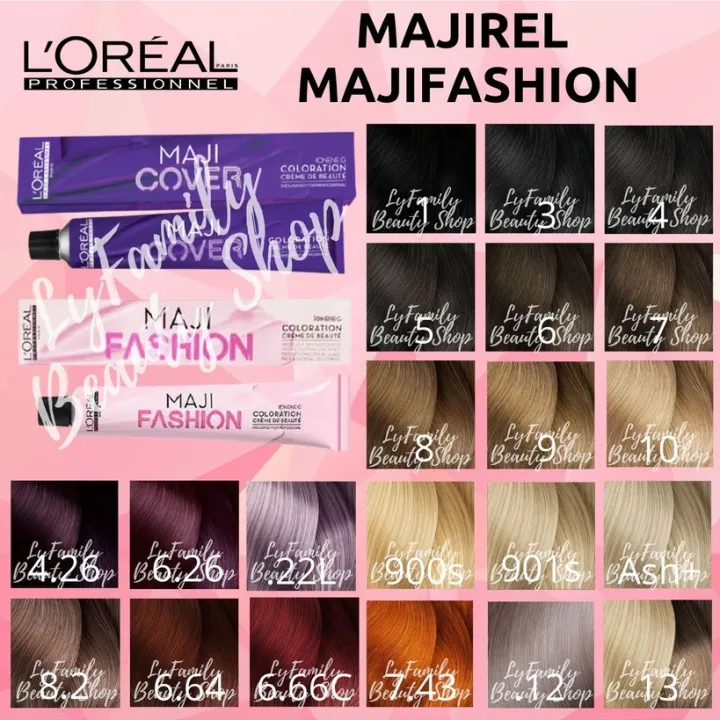 Loreal Majirel Hair Dye Color 5ml Basics Majilift 1 3 4 5 6 7 8 9 1 13       | Lazada PH