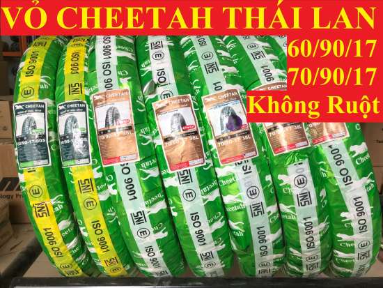 Vỏ cheetah thái lan 60-70-80 90 17 gai michelin city grip pro không ruột - ảnh sản phẩm 1