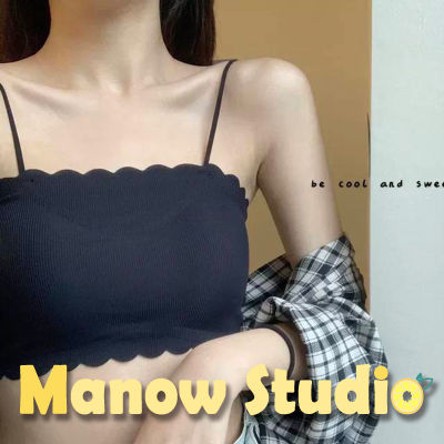สายเดี่ยว เสื้อกล้าม บราสายเดี่ยว บราสายเดี่ยวแบบสวม 2030# Manow.studio